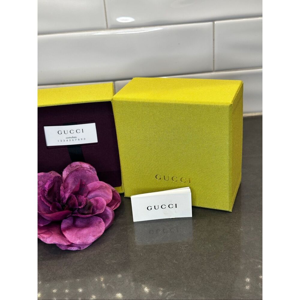 GUCCI Silk Flower Brooch - Picture 8 of 13